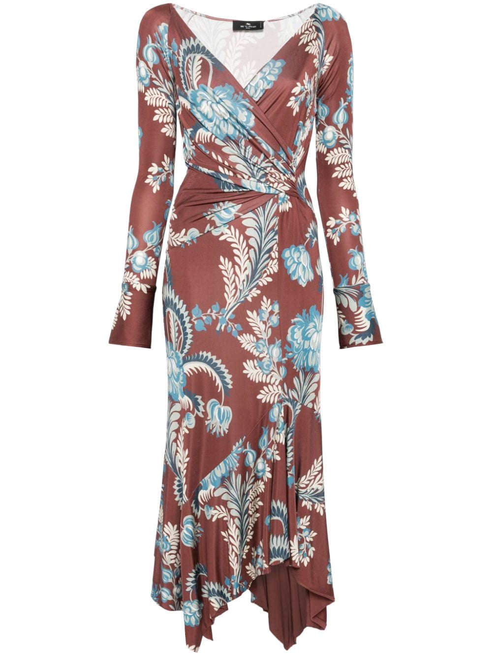 Etro Dresses Bordeaux Outer: Viscose