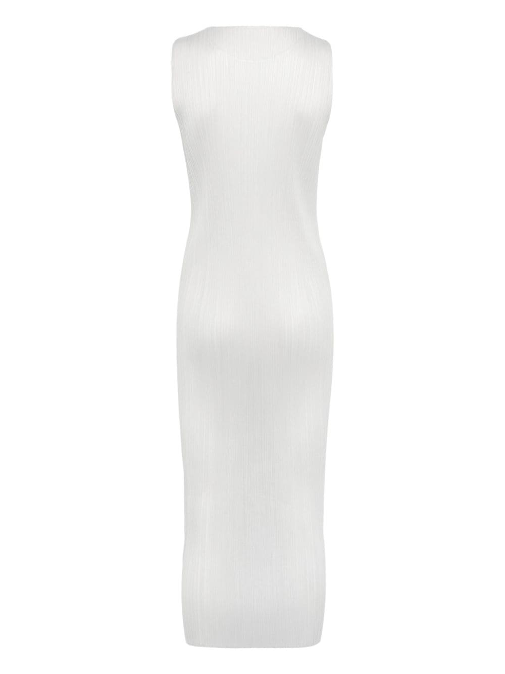 Pleats Please Dresses Light Grey Polyester