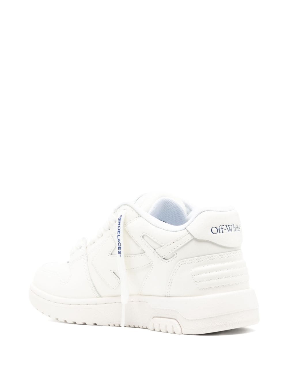 Off White Sneakers Clear Blue Outer: Calf Leather