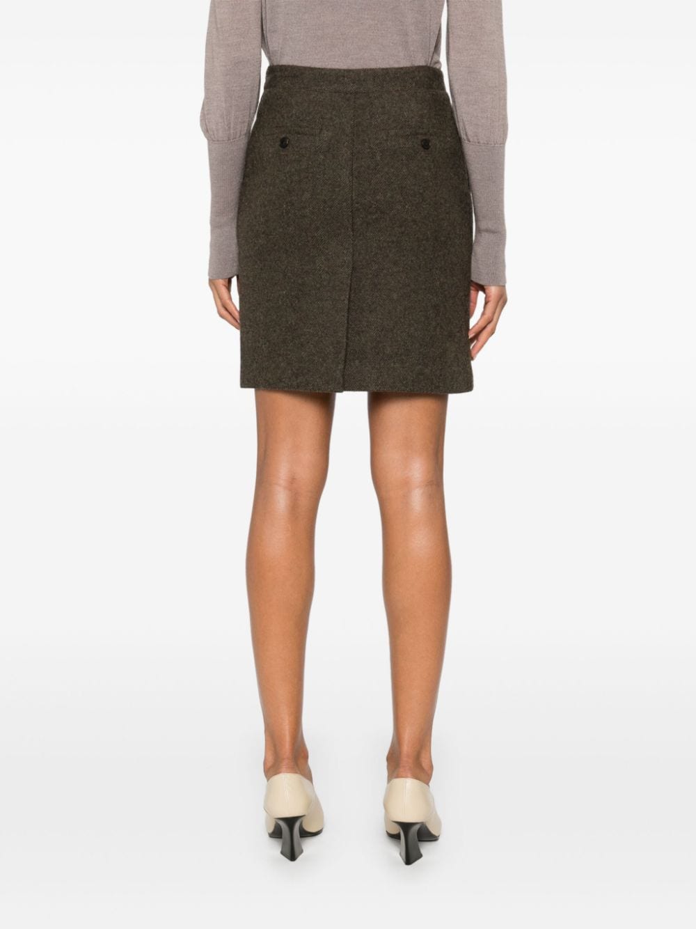 Dunst Skirts Brown Outer: Wool