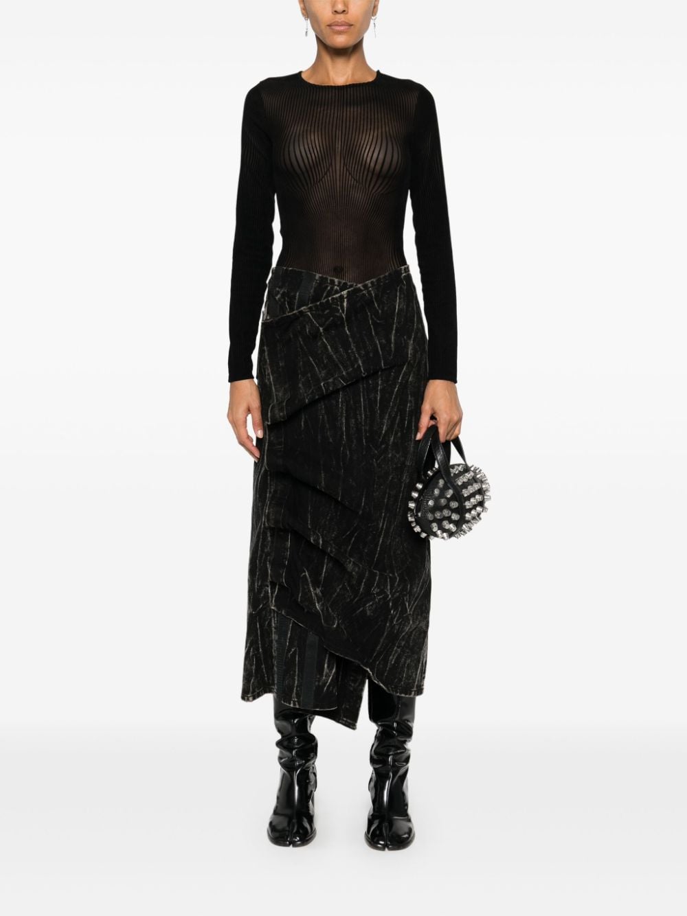 Jean Paul Gaultier Top Black