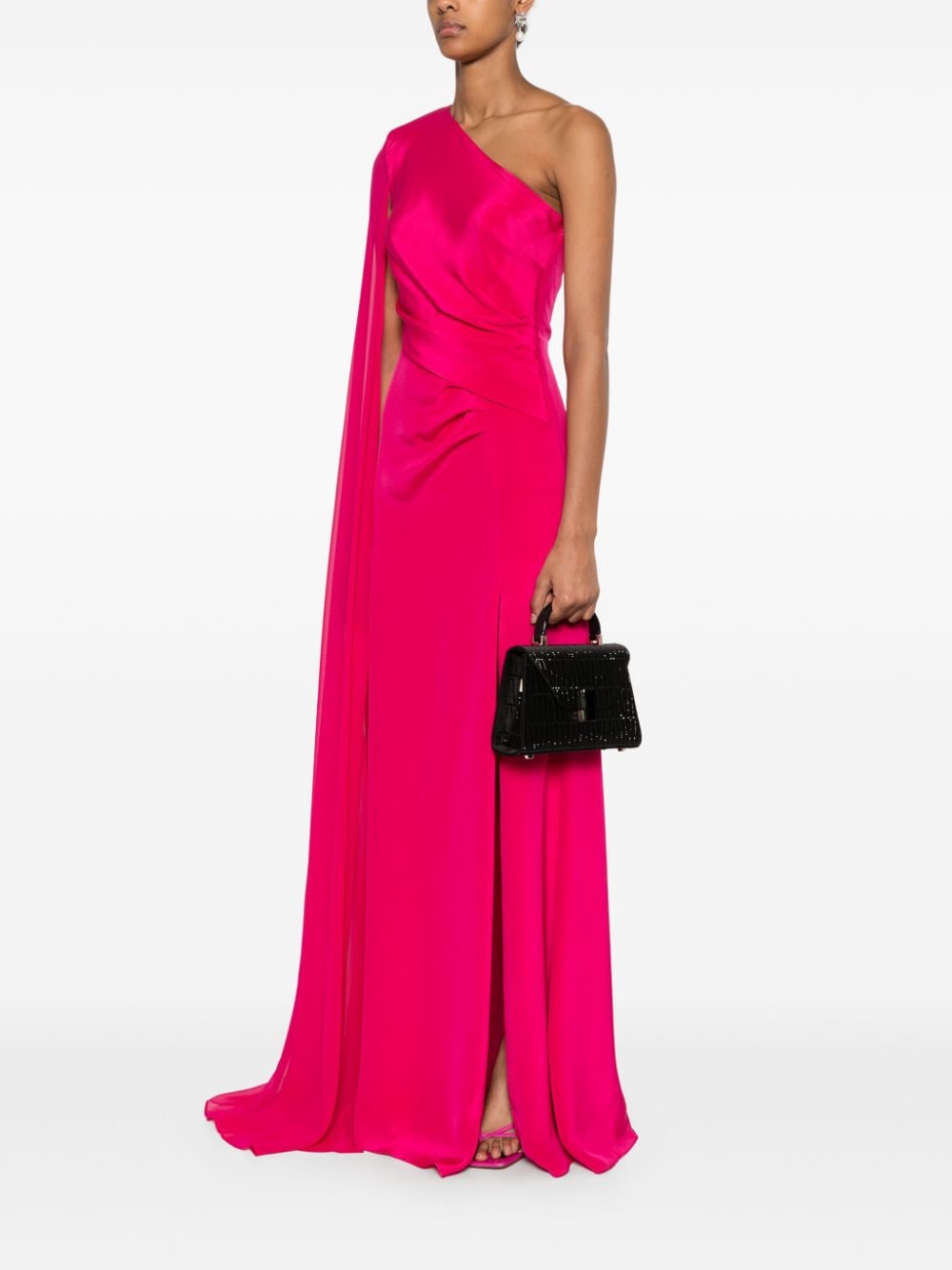 Valextra Bags Black Outer: Satin