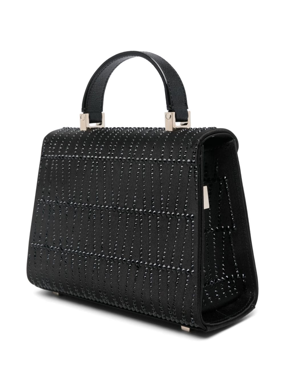 Valextra Bags Black Outer: Satin