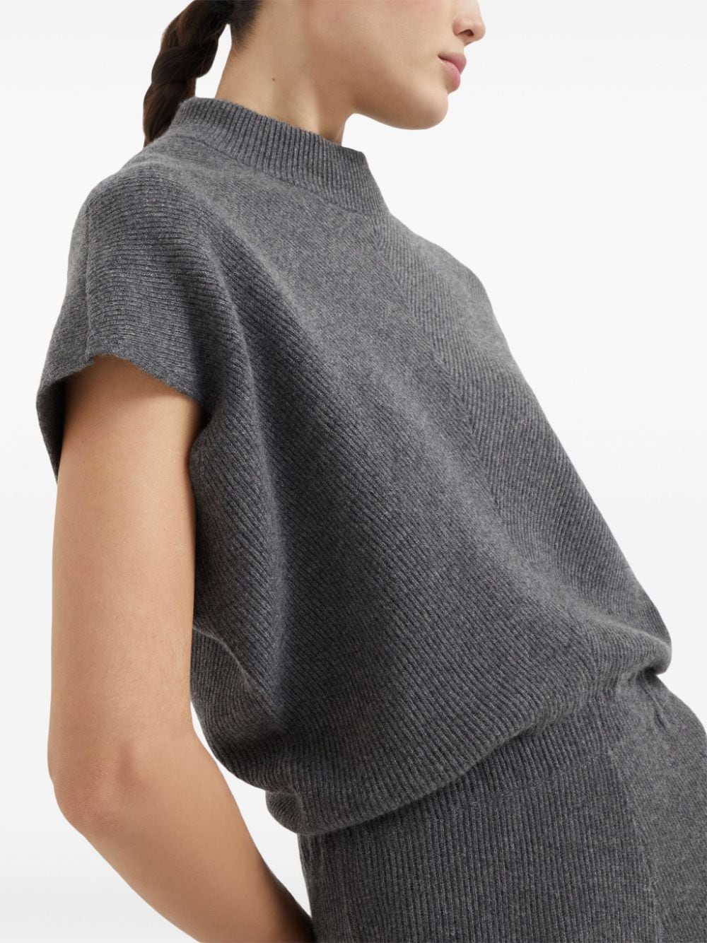 Brunello Cucinelli Dresses Grigio Scuro Cashmere