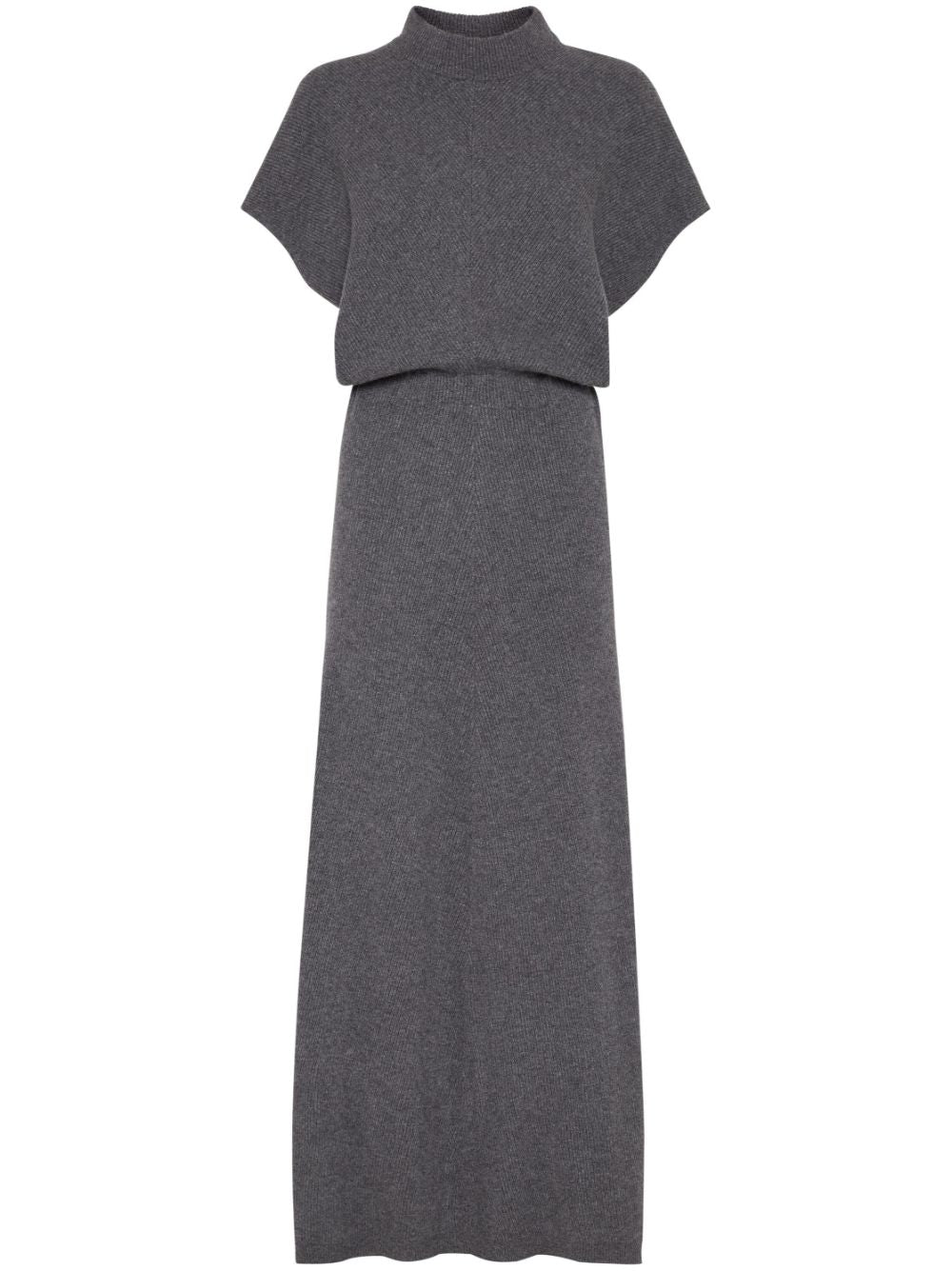 Brunello Cucinelli Dresses Grigio Scuro Cashmere