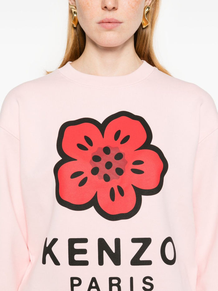 Kenzo Sweaters Pink Cotton