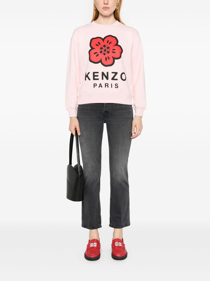 Kenzo Sweaters Pink Cotton
