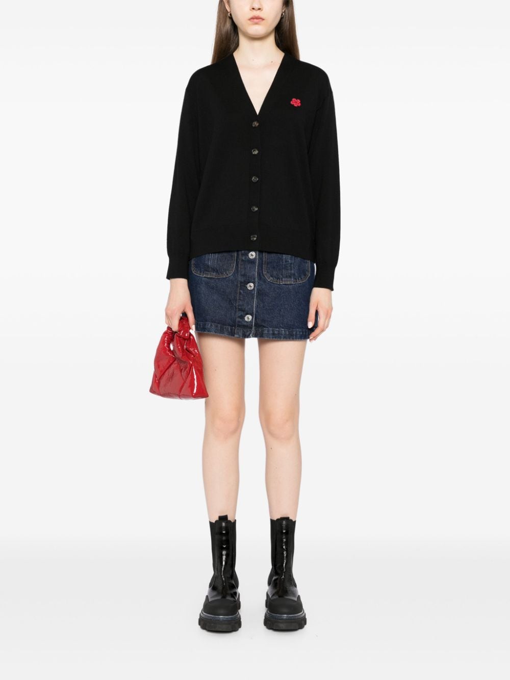 Kenzo Sweaters Black Body: Wool