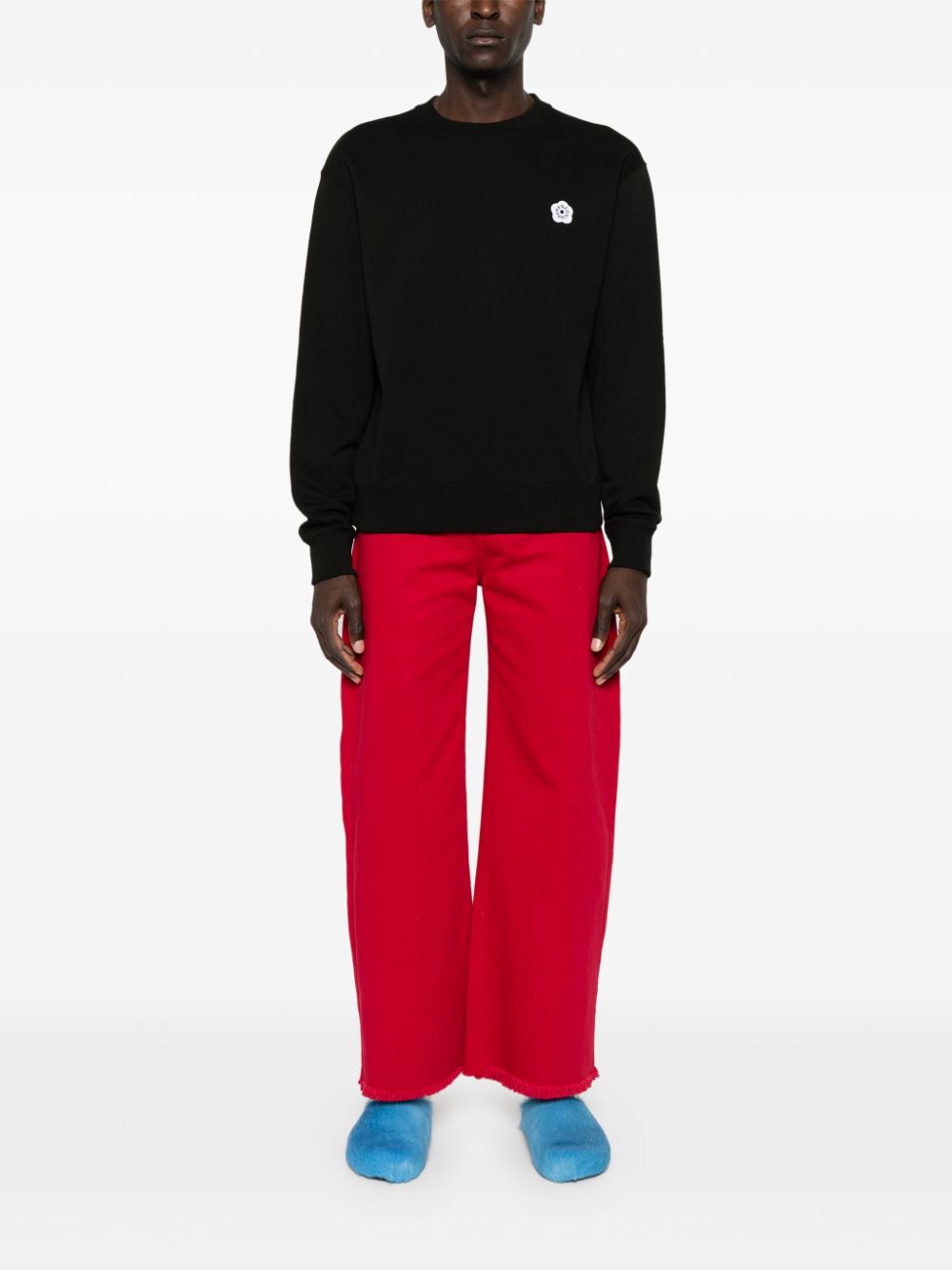 Kenzo Sweaters Black Cotton