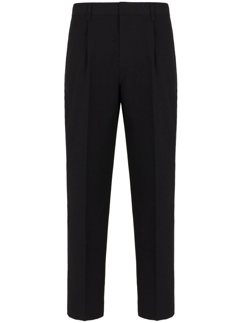 Emporio Armani Trousers Nero Polyamide