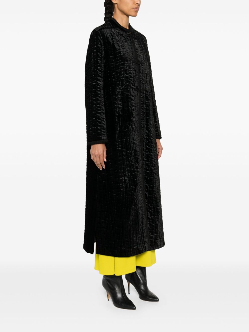 Forte Coats Black Viscose Polyamide