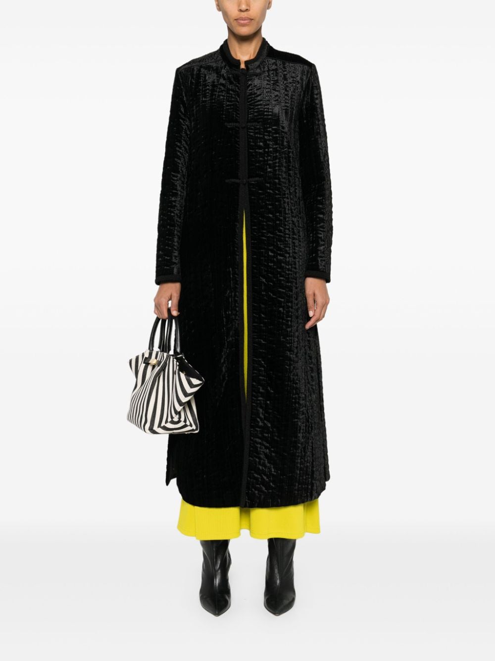 Forte Coats Black Viscose Polyamide