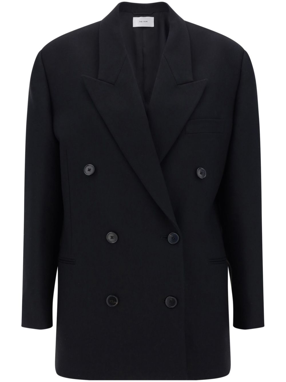 The Row Capsule Jackets Black Wool