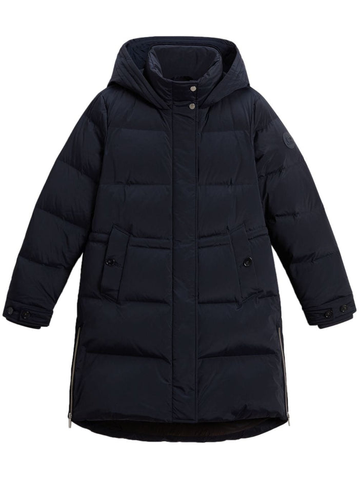 Woolrich Coats Blu Polysmide Elastane