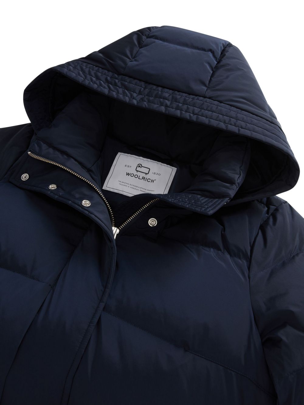 Woolrich Coats Blu Polysmide Elastane