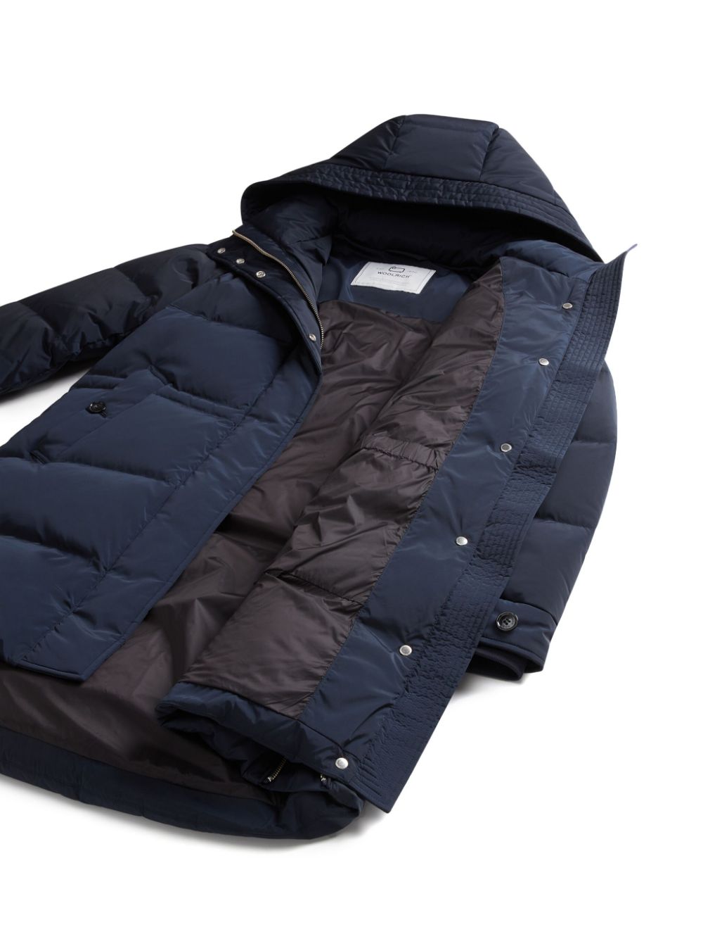 Woolrich Coats Blu Polysmide Elastane