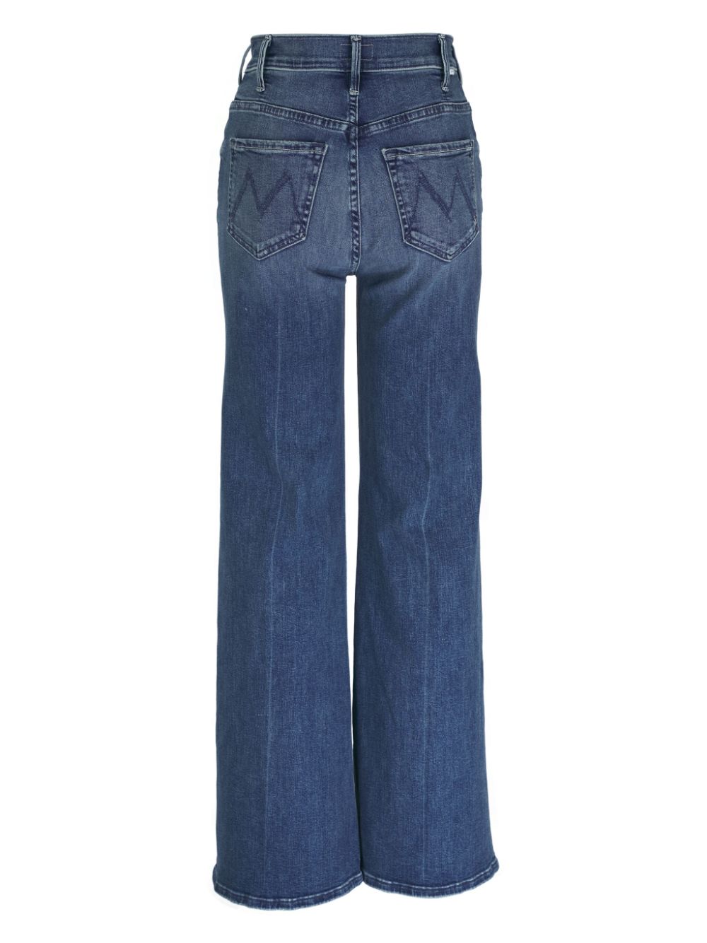 Mother Jeans Clear Blue Cotton Polyester Elastane