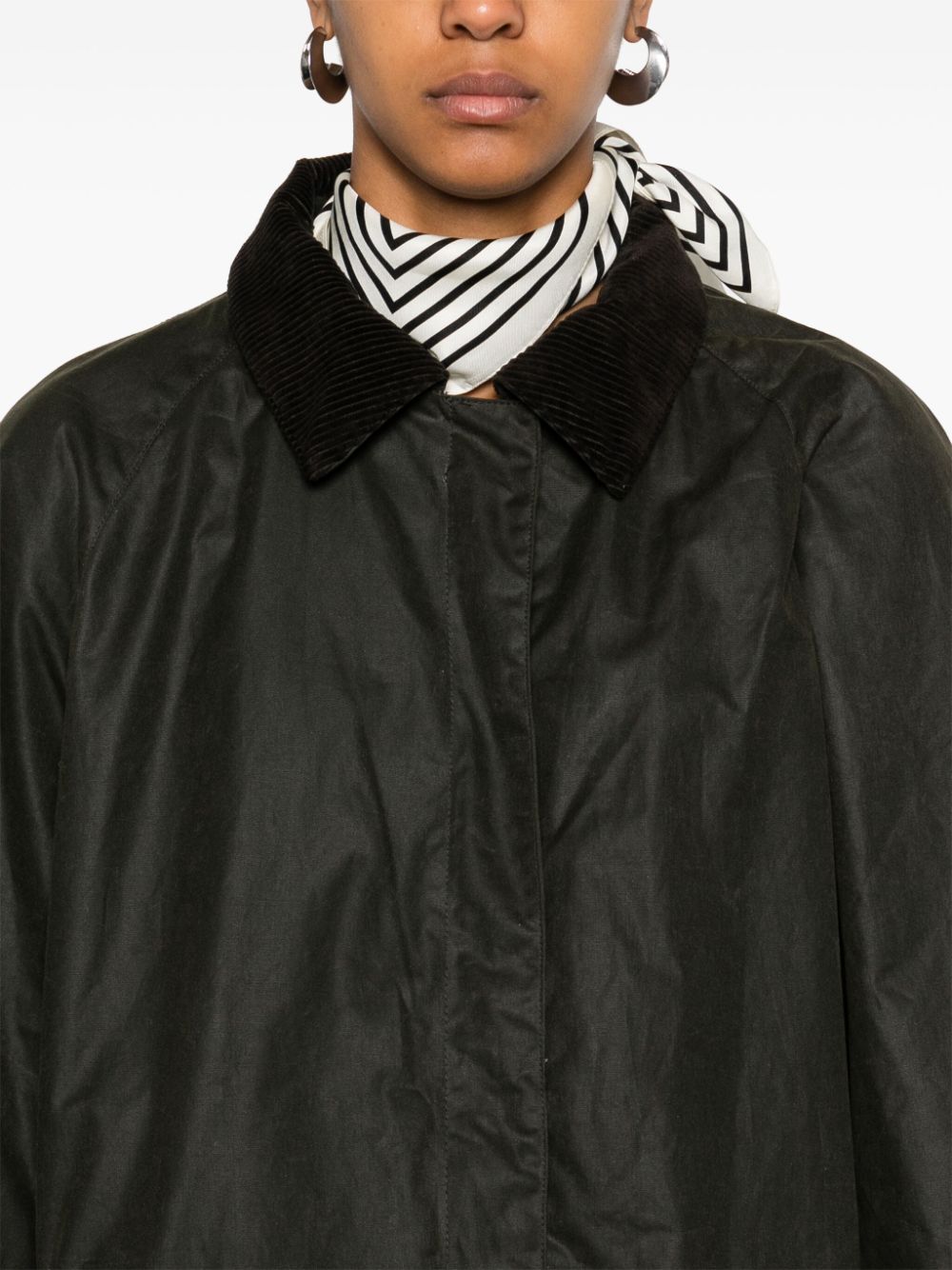 Toteme Main Coats Green Cotton