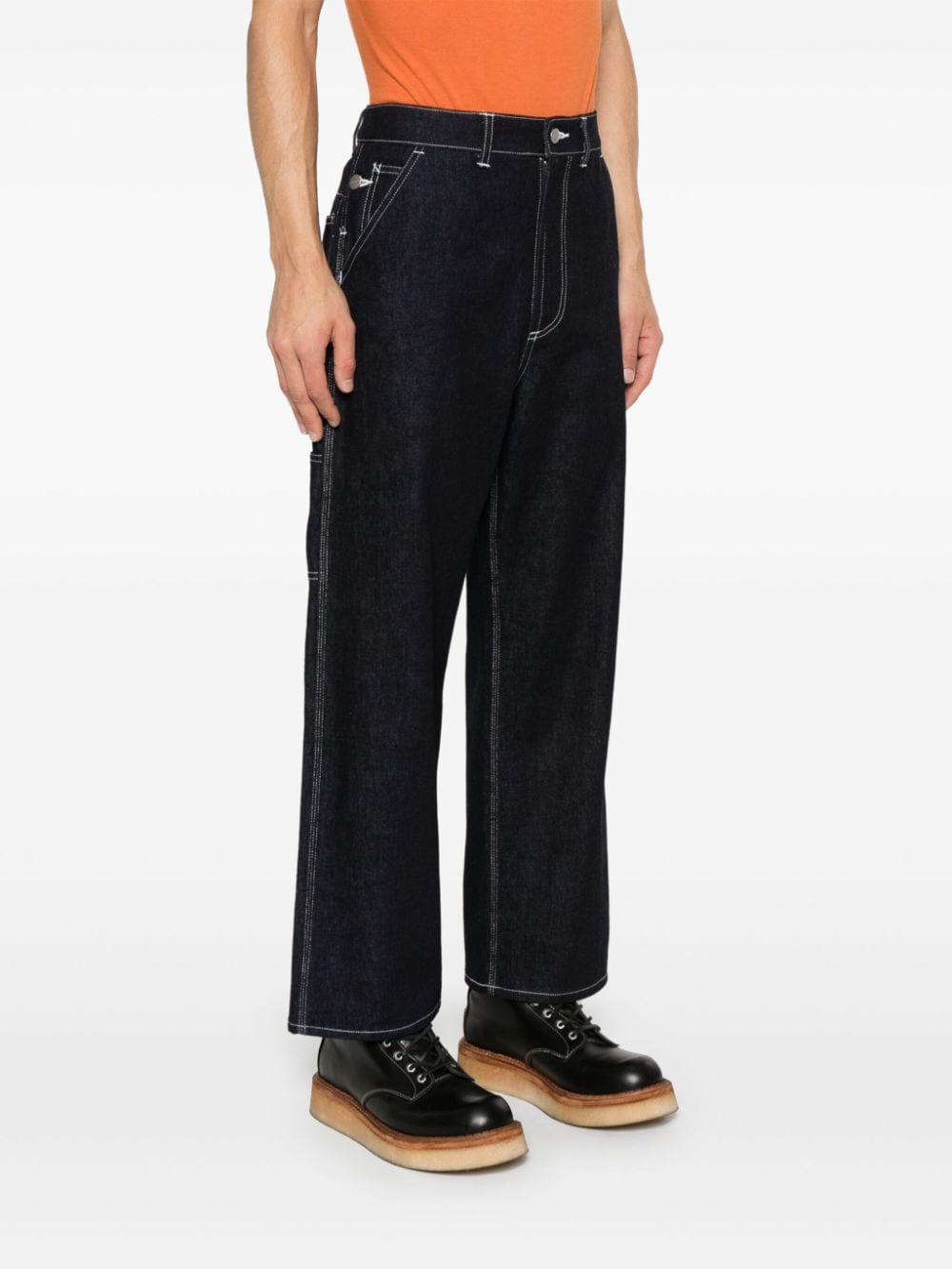 Junya Watanabe Jeans Black Cotton
