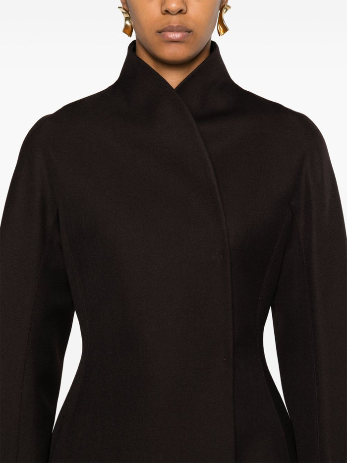 Fendi Jackets Purple Outer: Wool