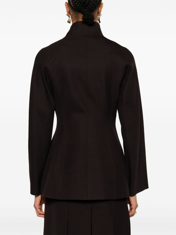Fendi Jackets Purple Outer: Wool