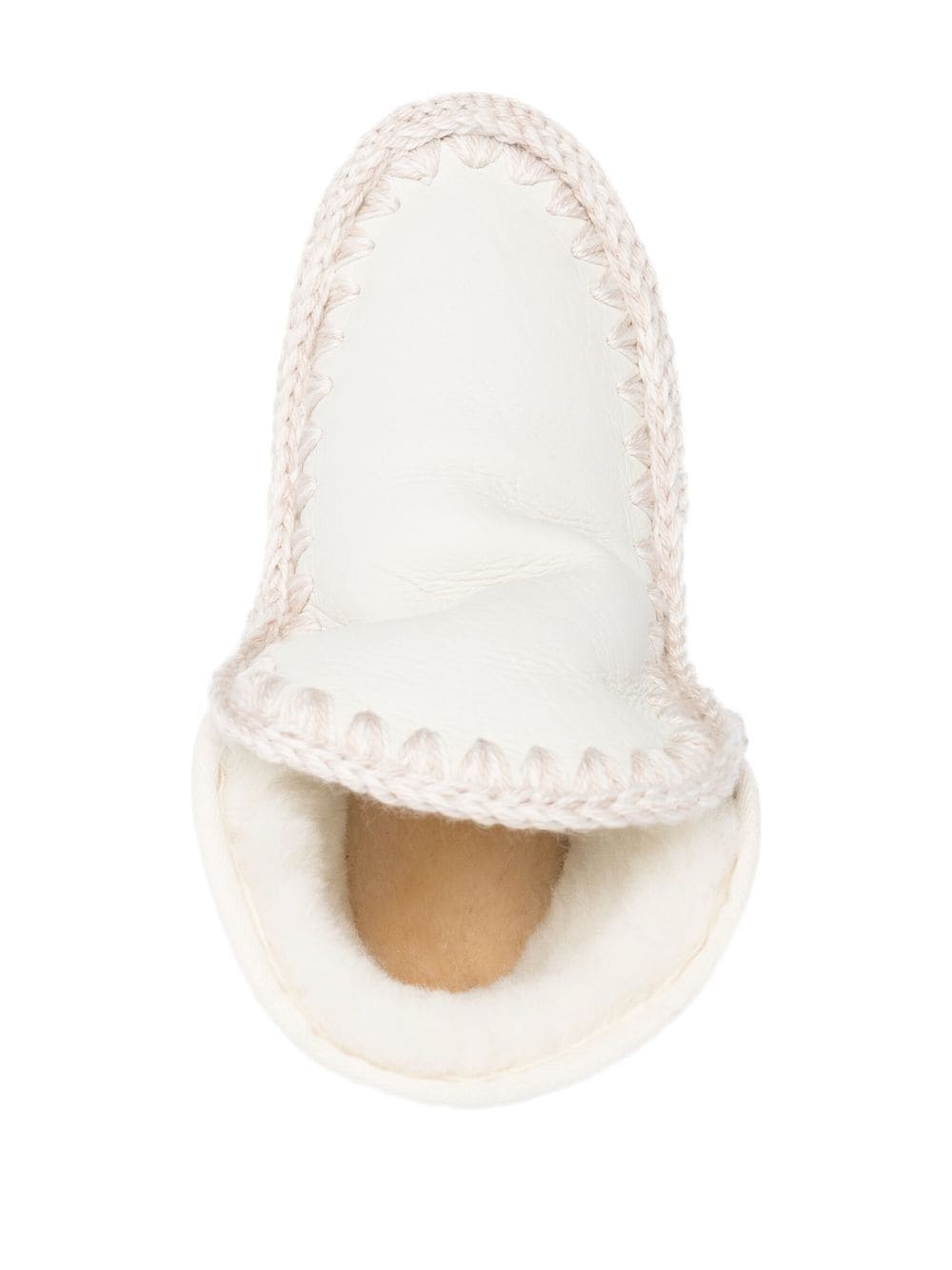Mou Boots White Leather