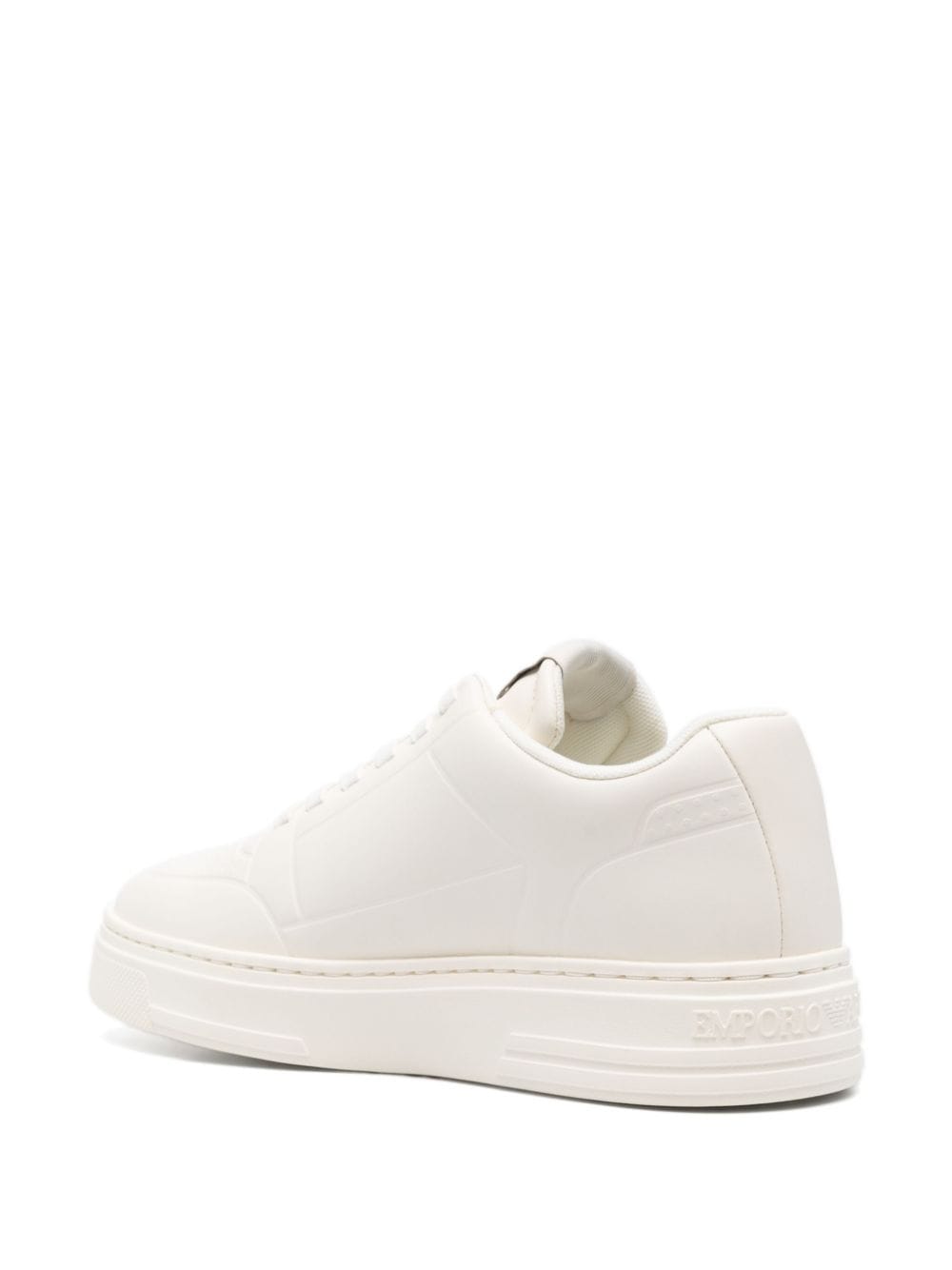 Emporio Armani Exclusive Sneakers Bianco Polyester 100 %