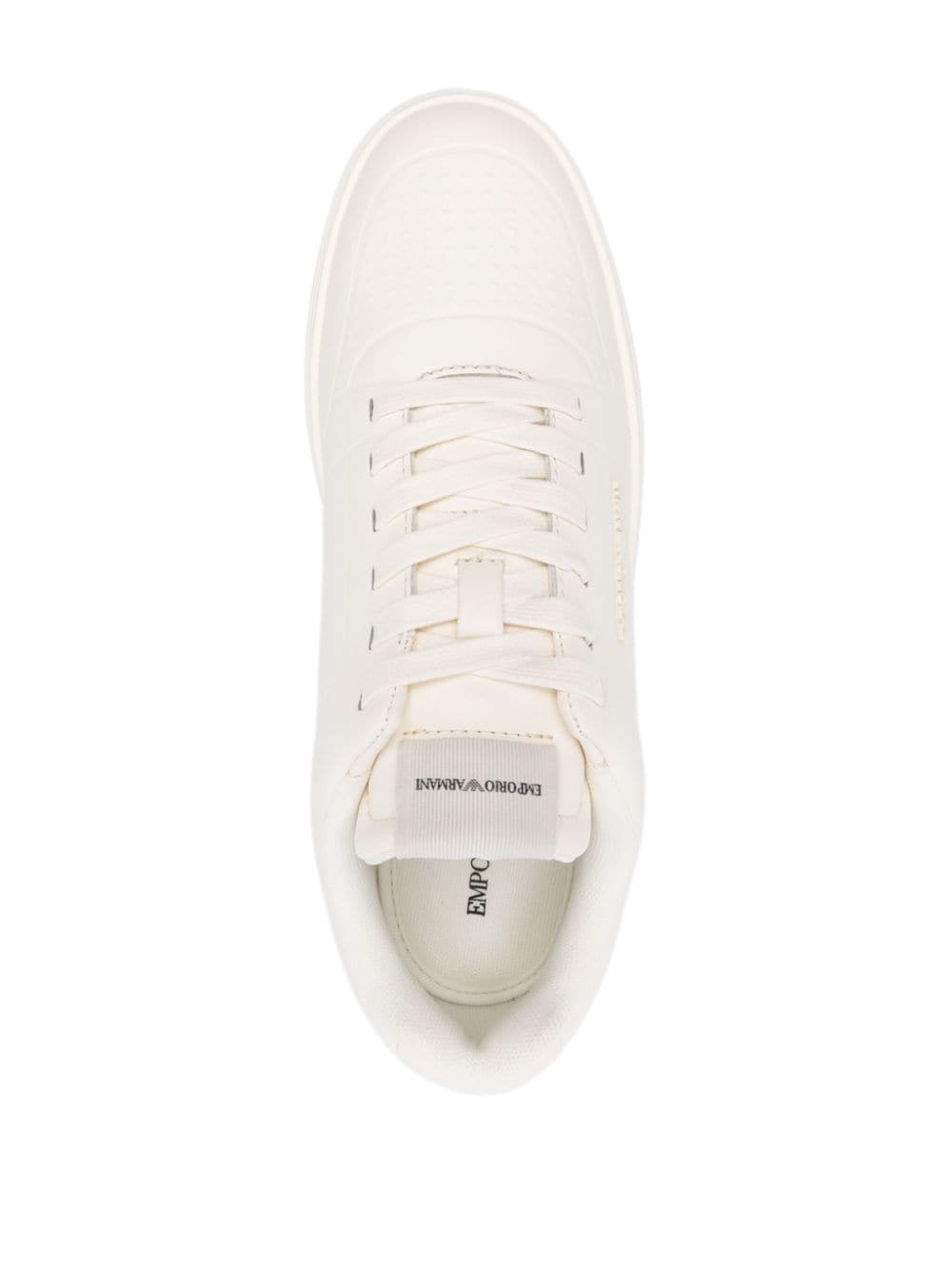 Emporio Armani Exclusive Sneakers Bianco Polyester 100 %