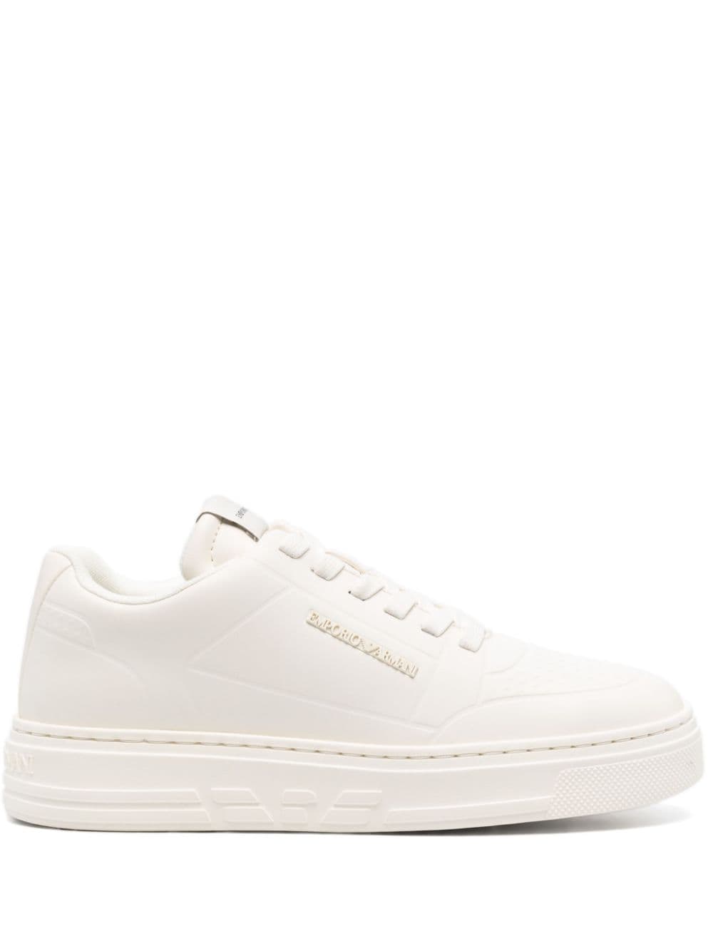 Emporio Armani Exclusive Sneakers Bianco Polyester 100 %