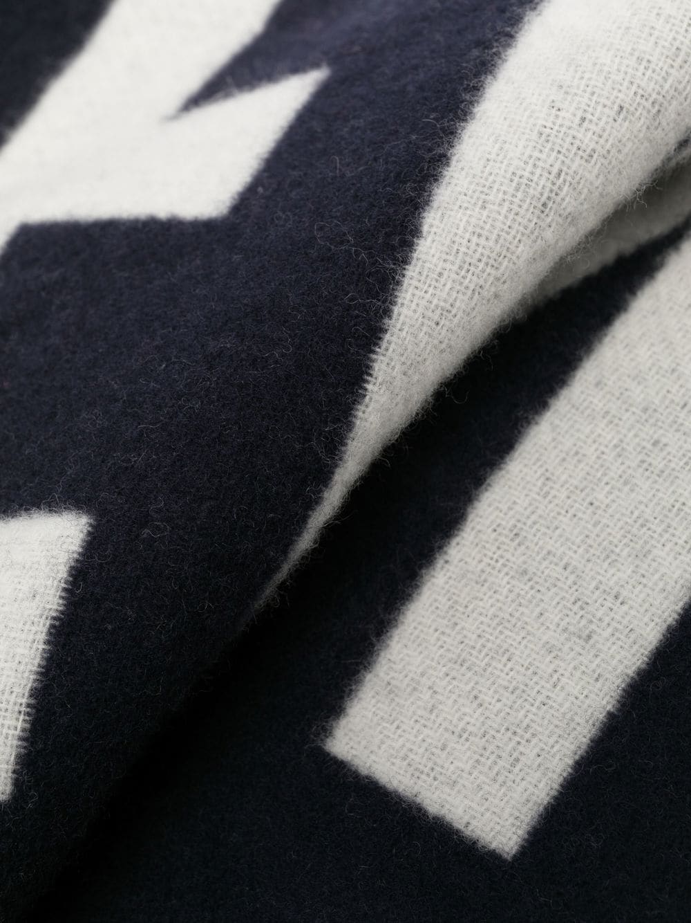 Jacquemus Scarfs Blue Virgin Wool
