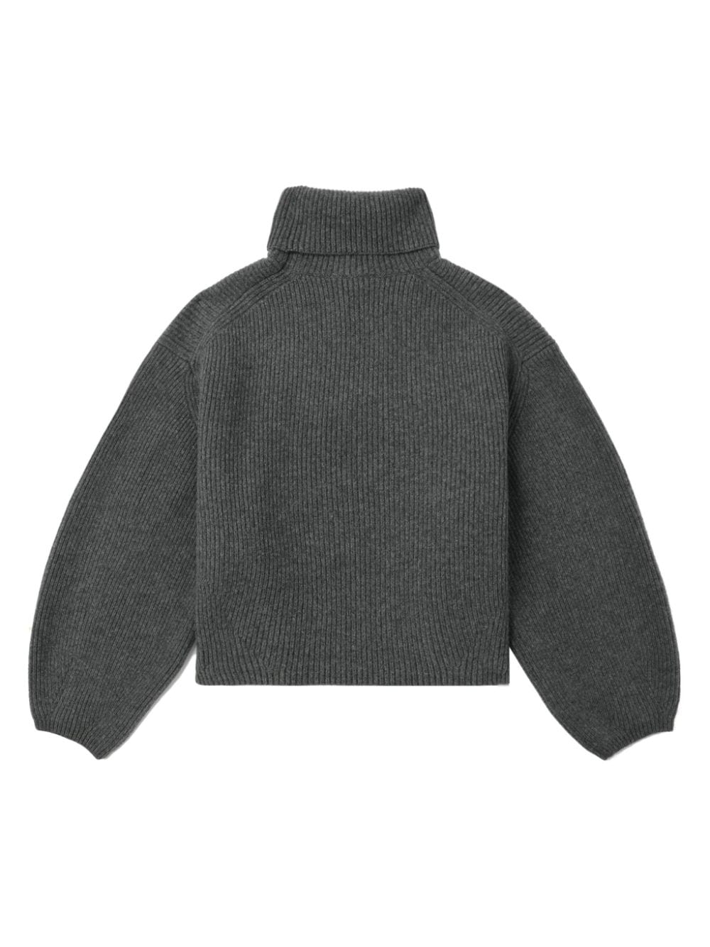 Toteme Main Sweaters Grey Wool Polyamide