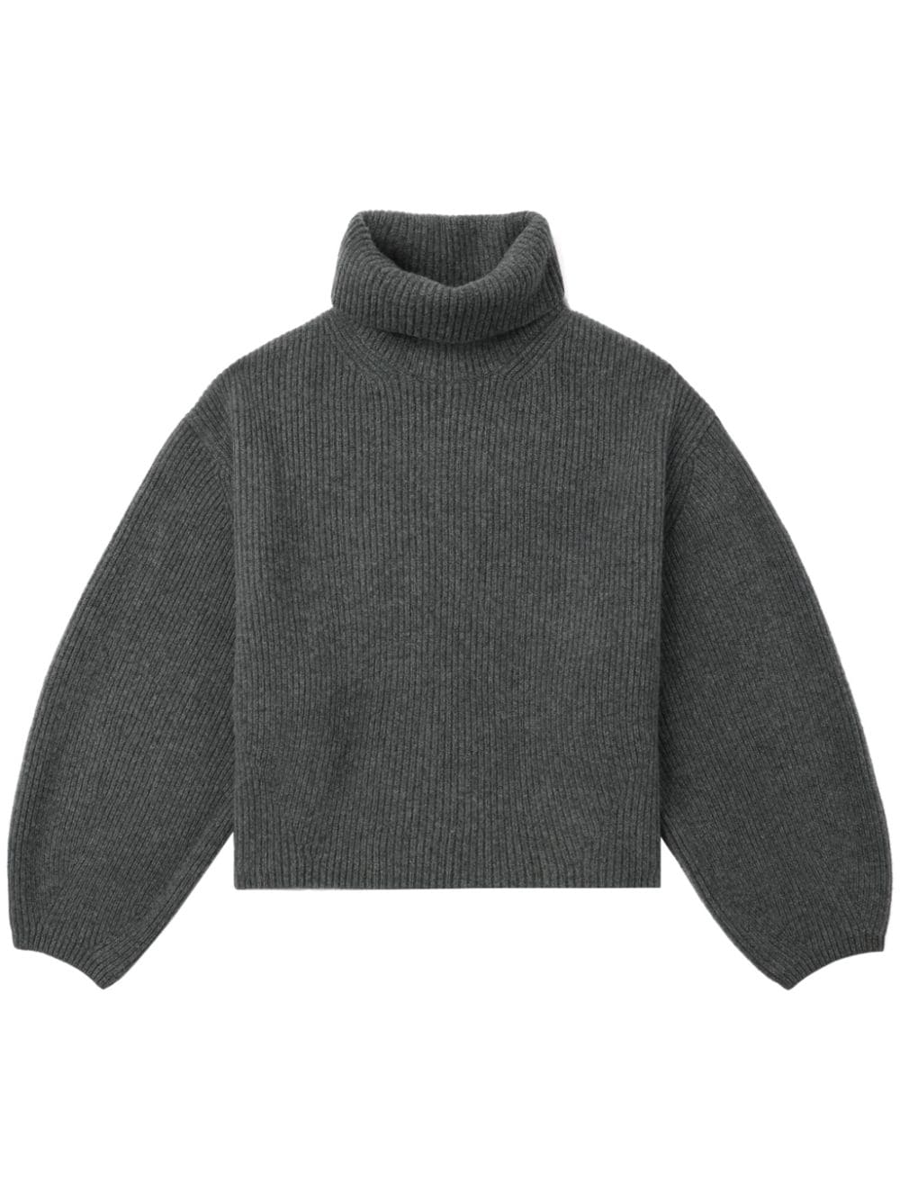 Toteme Main Sweaters Grey Wool Polyamide