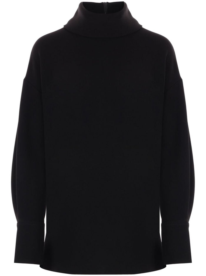 Alberto Biani Top Black Triacetate Polyester