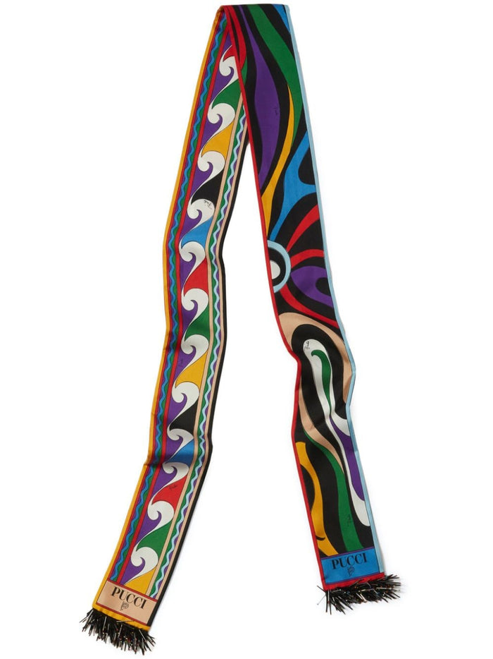 Pucci Scarfs Purple Silk