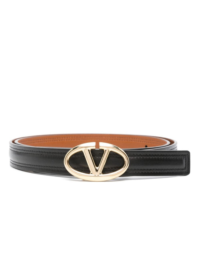 Valentino Garavani Belts Leather Brown Calf