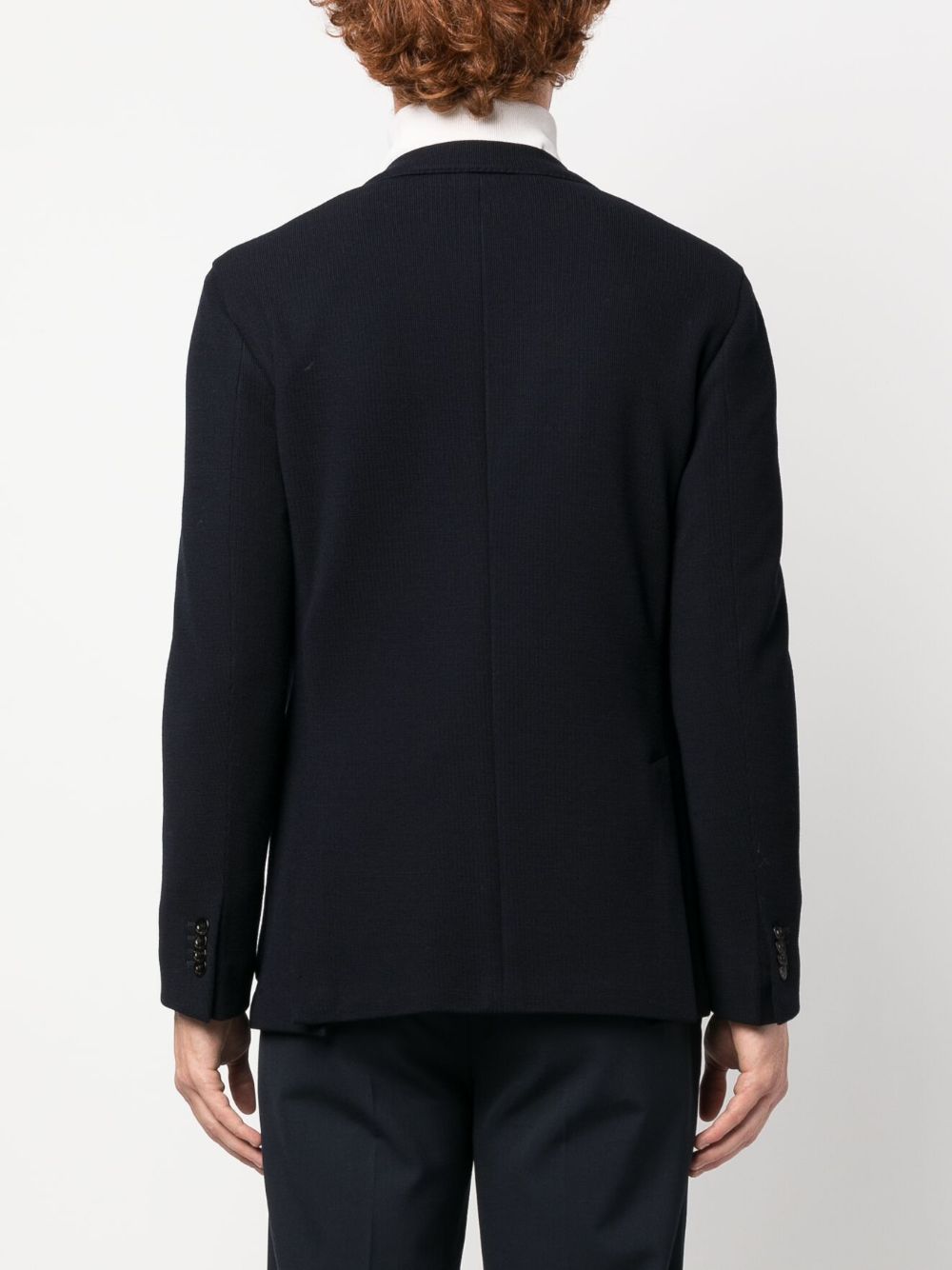 Boglioli Jackets Blue Virgin Wool Cotton