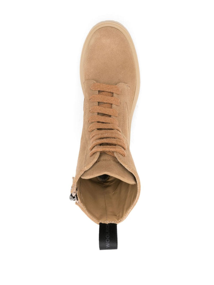 Woolrich Boots Beige Calf Leather