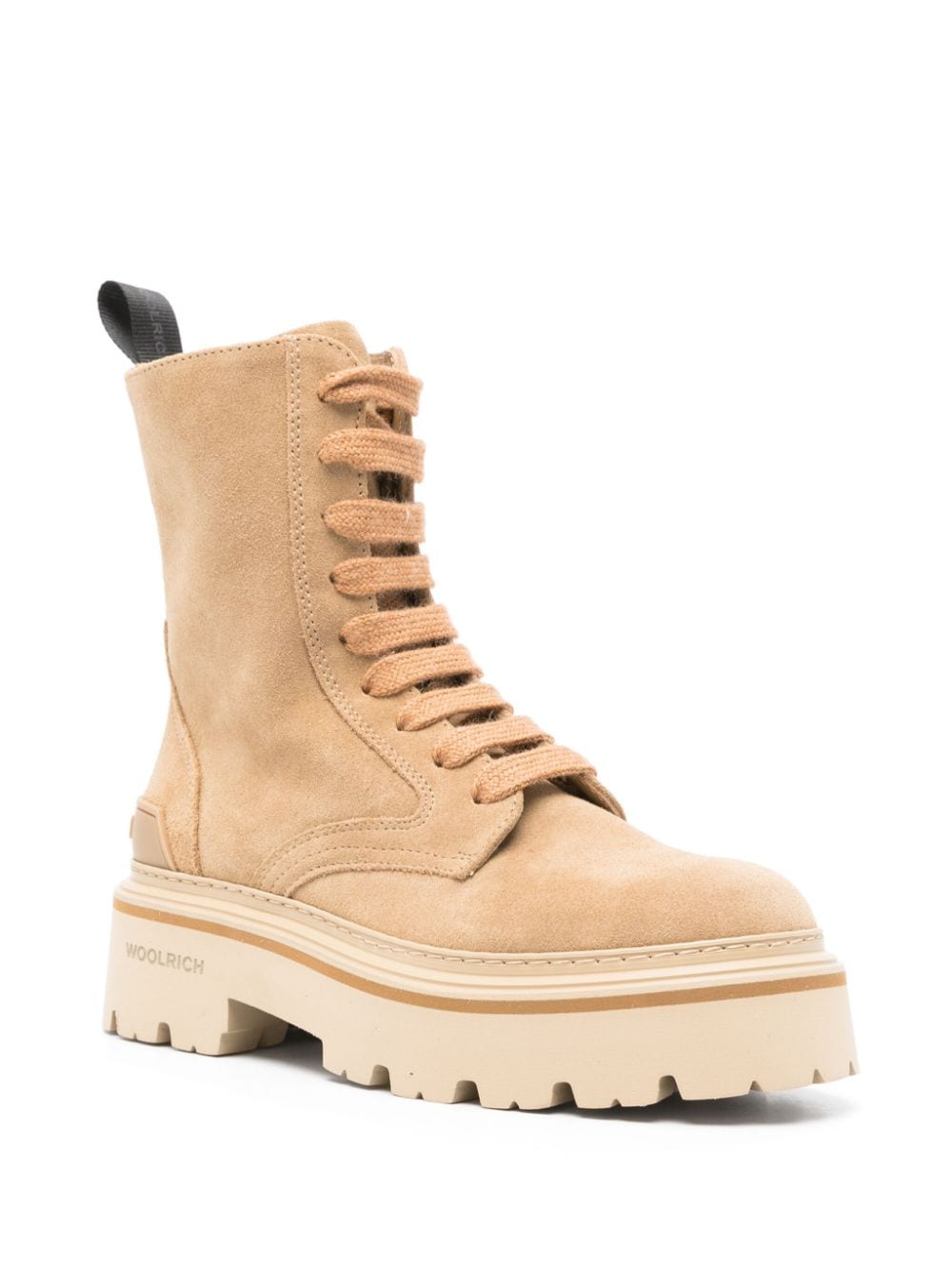 Woolrich Boots Beige Calf Leather