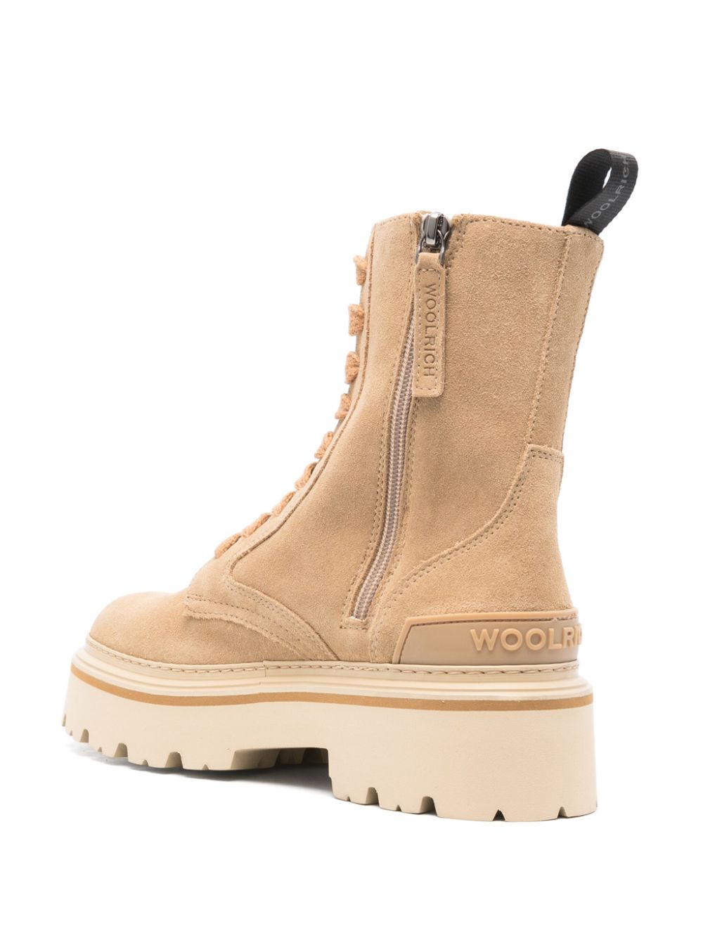 Woolrich Boots Beige Calf Leather