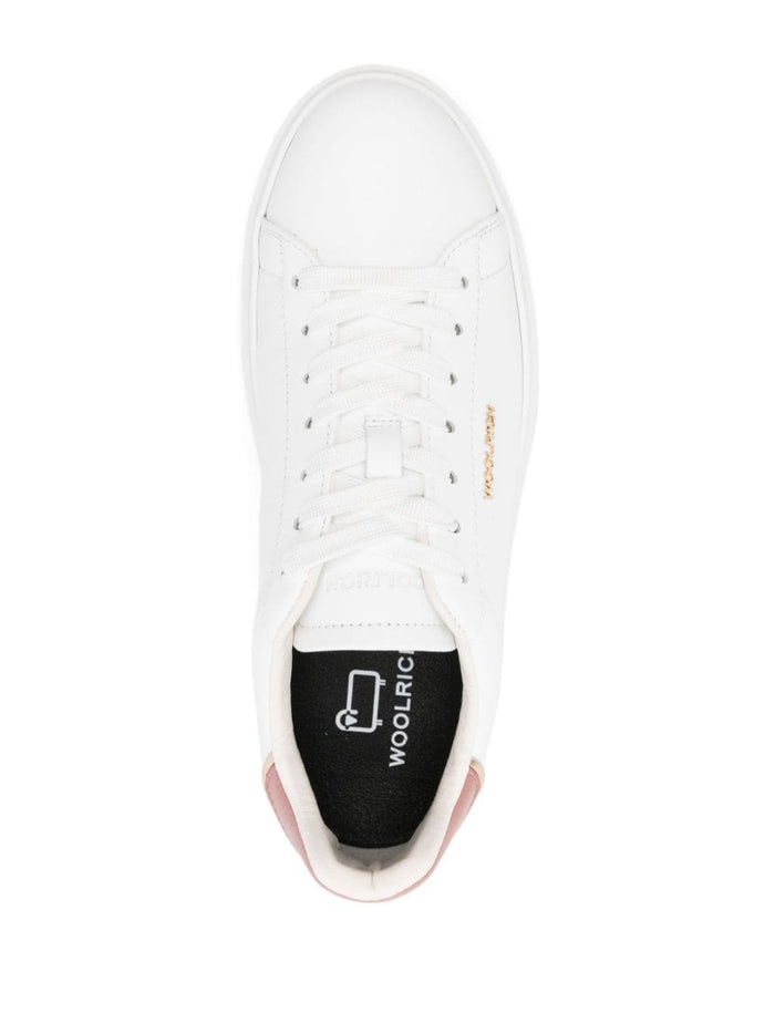 Woolrich Sneakers White Calf Leather