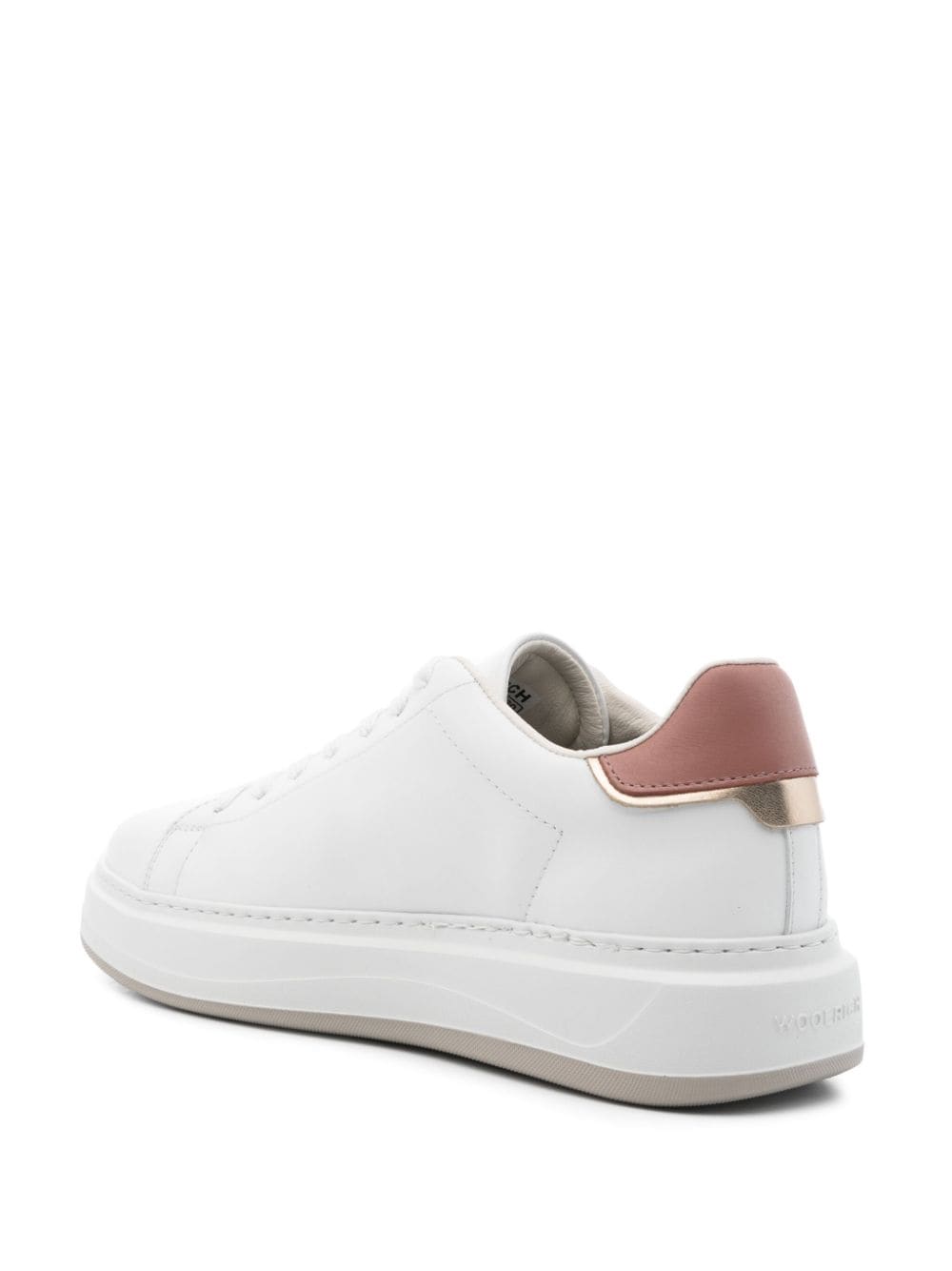 Woolrich Sneakers White Calf Leather