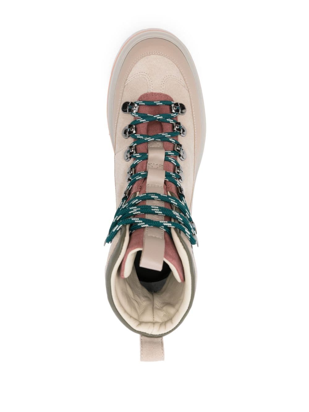Woolrich Boots Beige Calf Leather