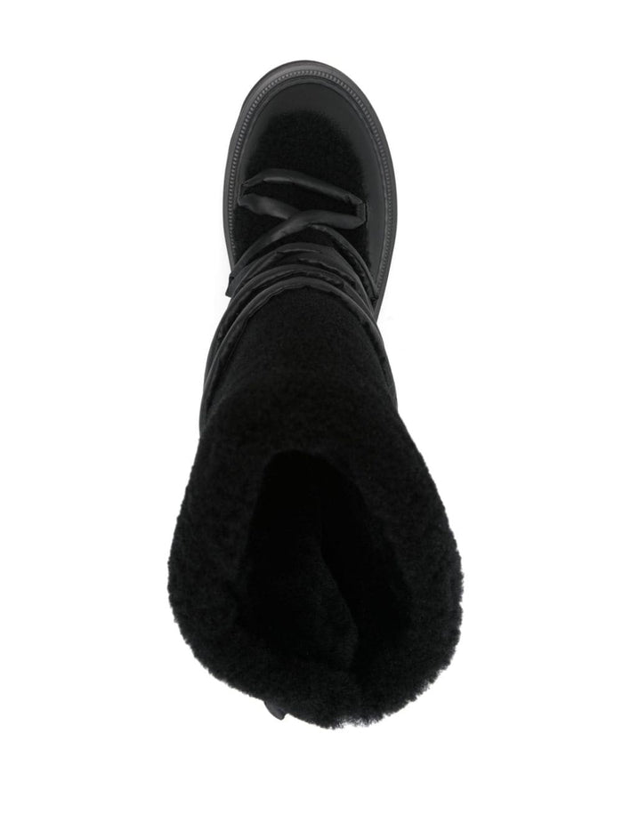 Woolrich Boots Black Shearling Calf Leather