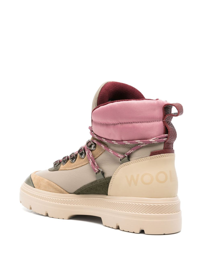Woolrich Boots Green Suede