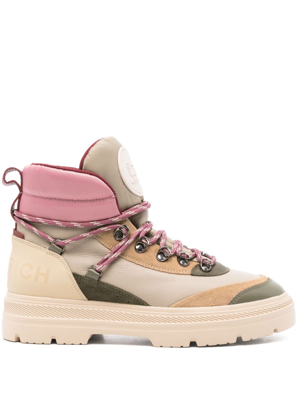 Woolrich Boots Green Suede