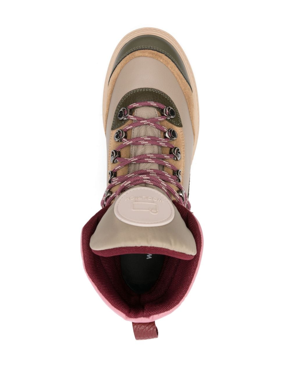 Woolrich Boots Green Suede