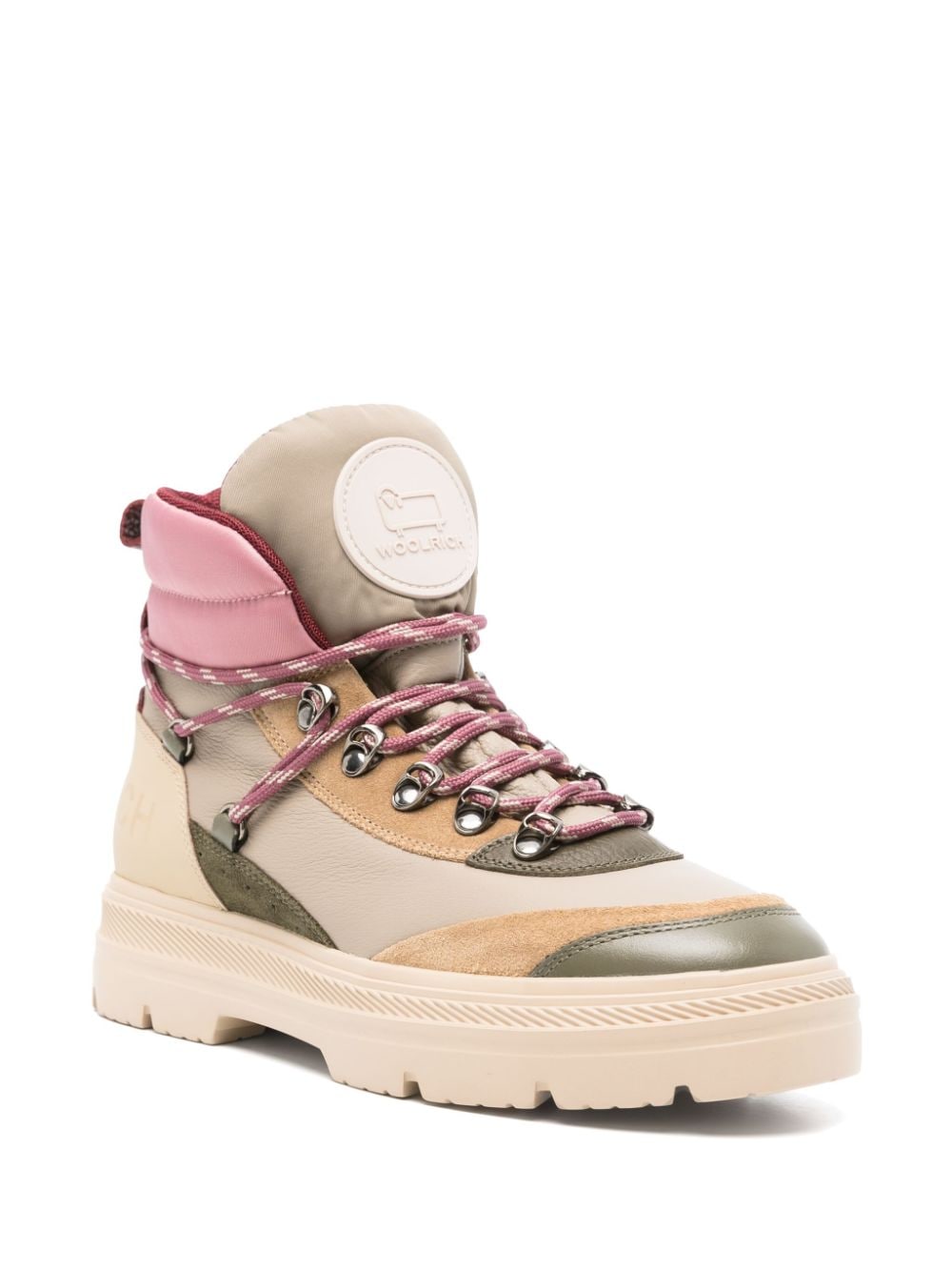 Woolrich Boots Green Suede