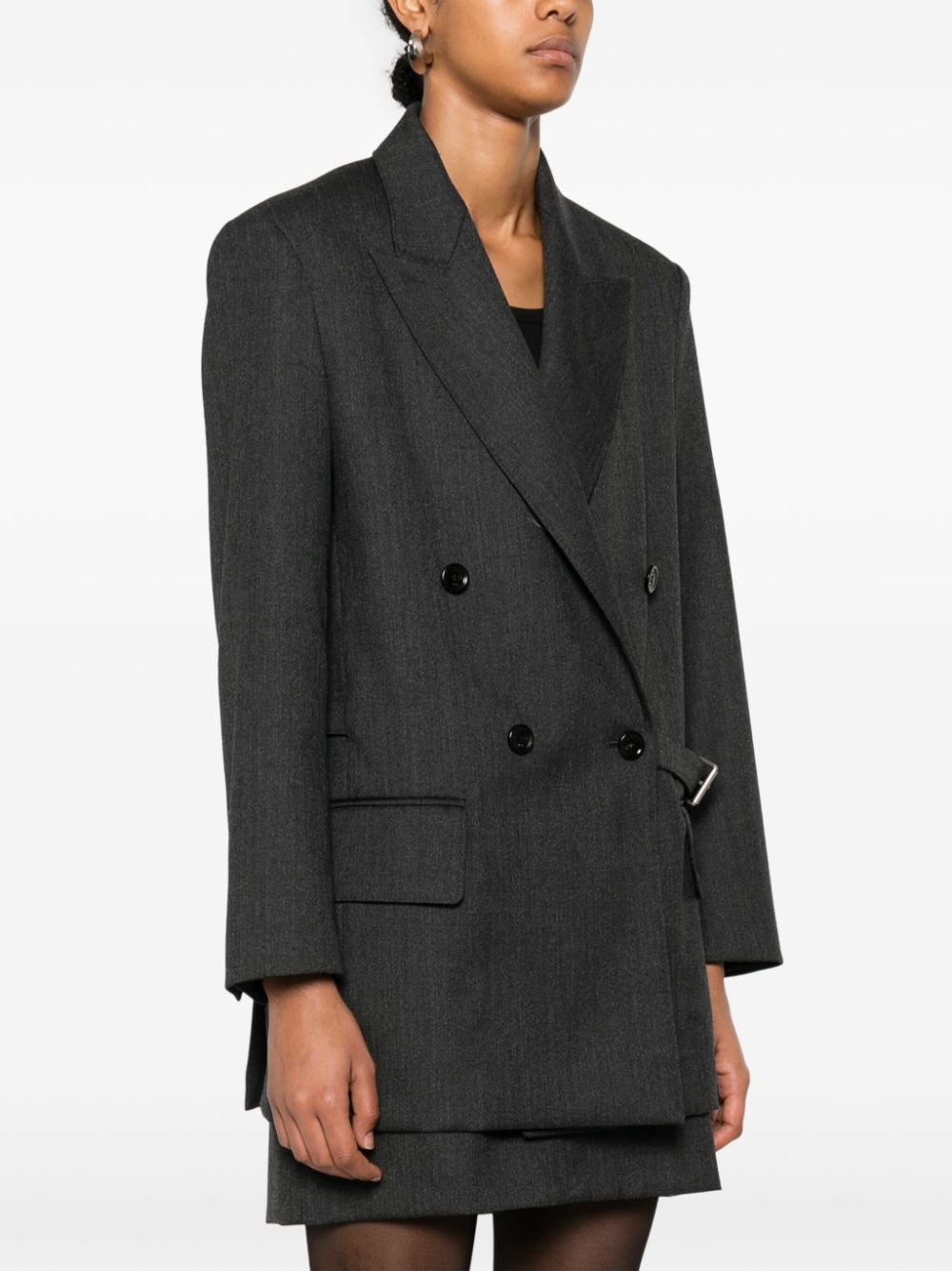 Max Mara Jackets Grey Virgin Wool