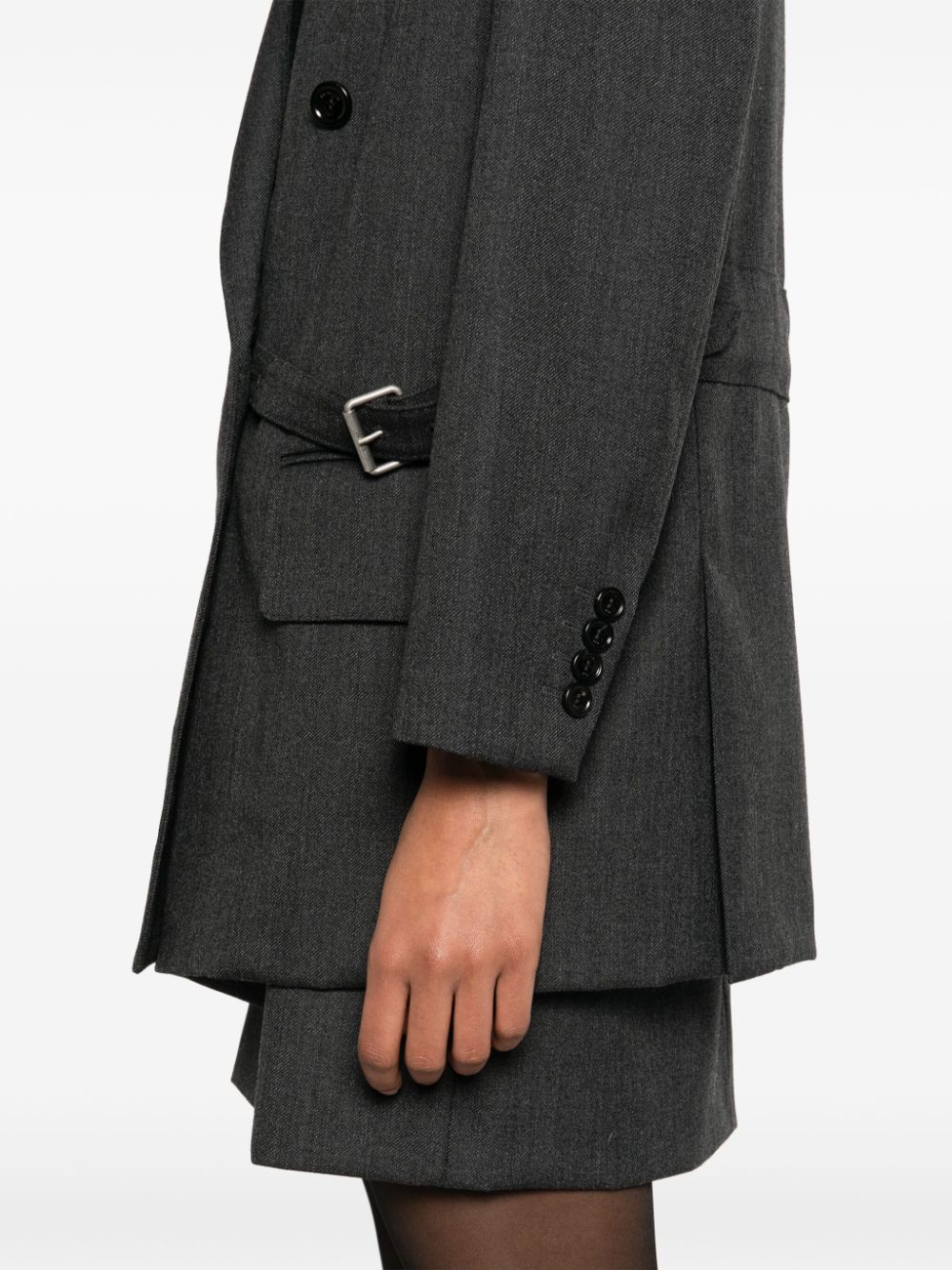 Max Mara Jackets Grey Virgin Wool