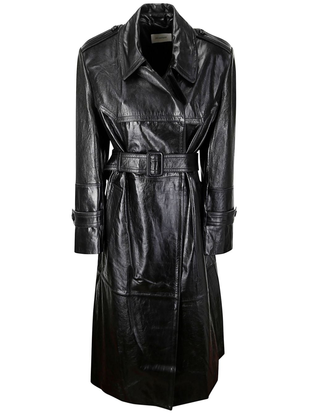 Sportmax Fashion Jackets Black Lamb Leather